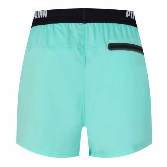 Puma Logo Shorts Електрически мента Мъжки плувни шорти и клинове