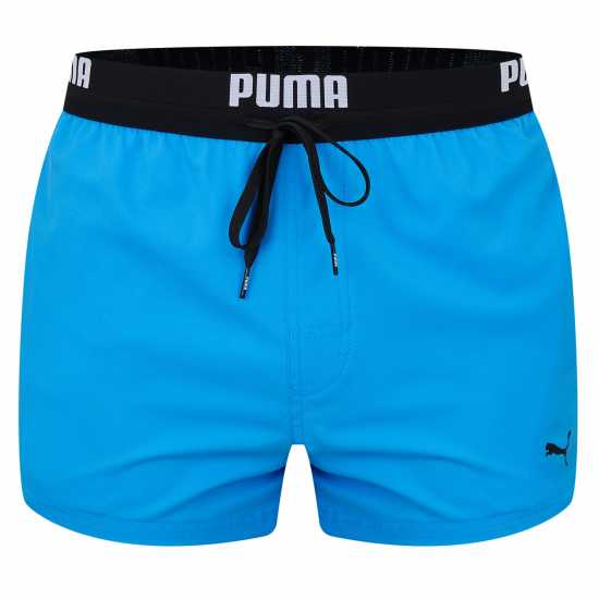 Puma Logo Shorts Енергийно синьо Мъжки плувни шорти и клинове