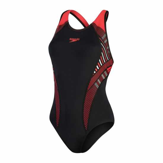 Speedo Plmt Pt Lnbk Ld99 Черно/Червено Дамски бански