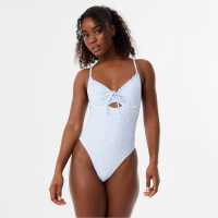 Jack Wills Underwired Tie Front Swimsuit  Бикини танкини шорти