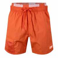 Puma Мъжки Плувни Шорти Swim Shorts Mens Чили пудра Мъжки плувни шорти и клинове