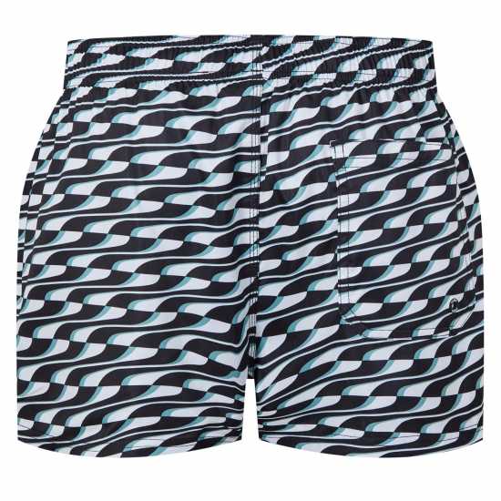 Puma Мъжки Плувни Шорти Wave 5.5 Swim Shorts Mens Черен Комбо Мъжки плувни шорти и клинове