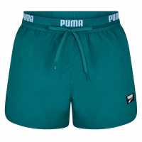 Puma Мъжки Плувни Шорти Swimming Shorts Mens Синьо-зелено Мъжки плувни шорти и клинове