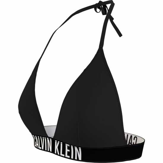 Calvin Klein Triangle Bikini Top PVH черно Holiday Essentials