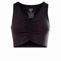 Reebok Дамски Потник Studio Ruched Cropped Tank Top Womens  