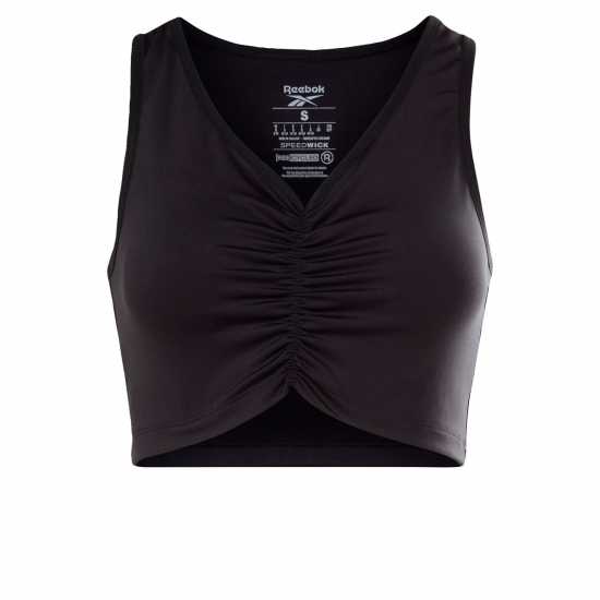 Reebok Дамски Потник Studio Ruched Cropped Tank Top Womens  