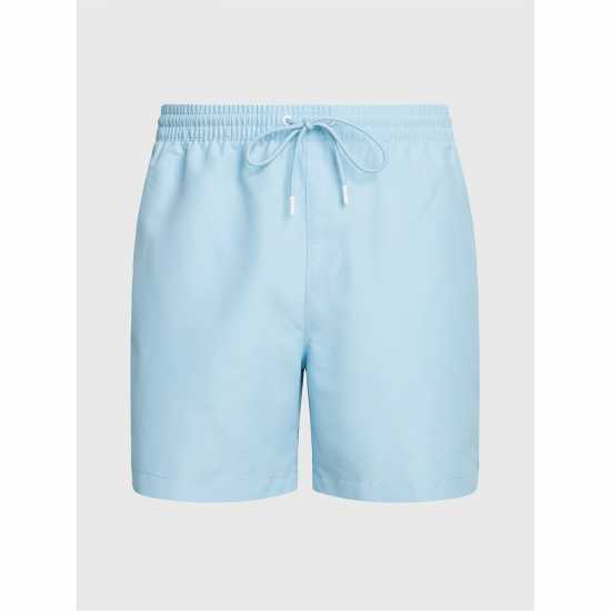 Calvin Klein Мъжки Плувни Шорти Medium Tape Swim Shorts Mens Приятно Синьо C0Q Мъжки къси панталони