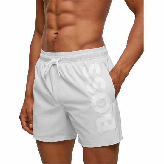 Hugo Boss Boss Octopus Swim Shorts Бледо сив 057 Holiday Essentials