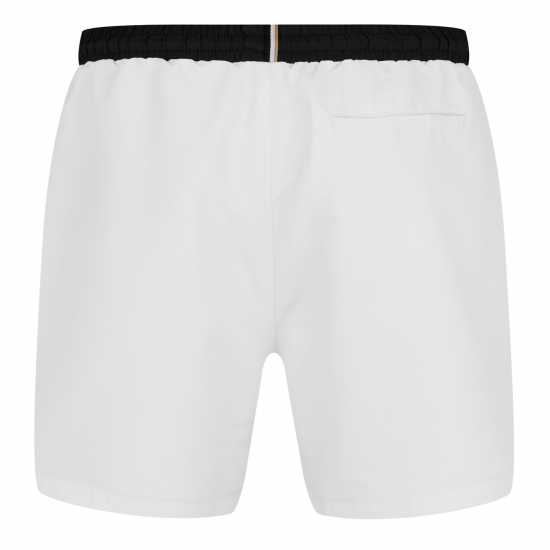 Usc Boss Starfish Swim Shorts Бяло/Черно 100 Мъжки къси панталони