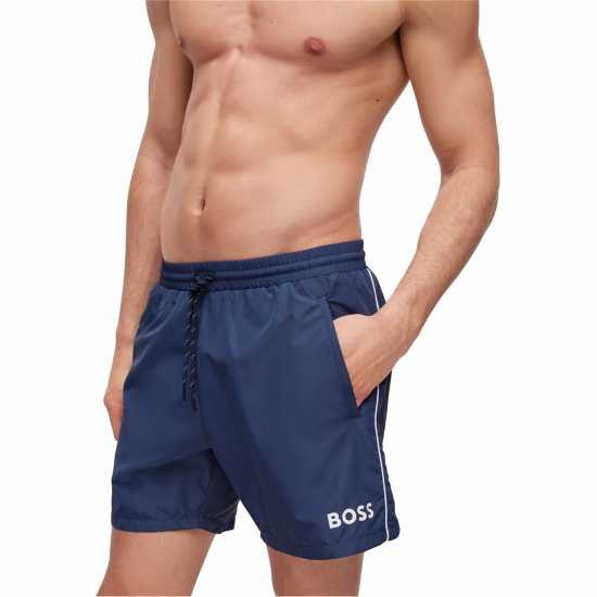 Usc Boss Starfish Swim Shorts Нави 413 Мъжки къси панталони