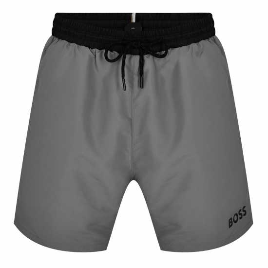 Usc Boss Starfish Swim Shorts Сиво/Черно 010 Мъжки къси панталони