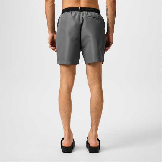 Usc Boss Starfish Swim Shorts Сиво/Черно 010 Мъжки къси панталони