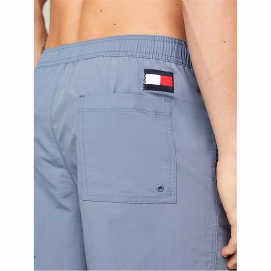 Tommy Hilfiger Flag Swim Shorts Сино Въгле 