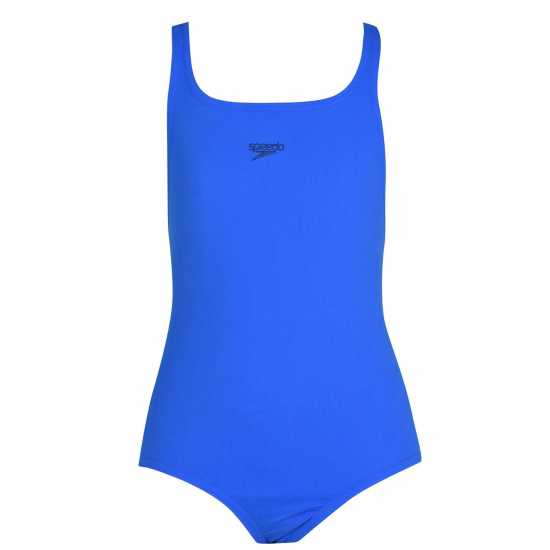 Speedo Girls Endurance Plus Medalist  Swimsuit Синьо 2024 Детски бански и бикини