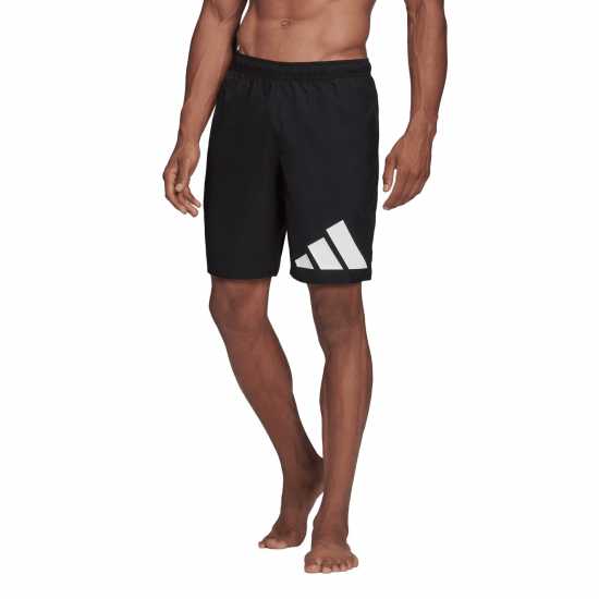 Adidas Мъжки Плувни Шорти Classic-Length Logo Swim Shorts Mens Short  Мъжки плувни шорти и клинове