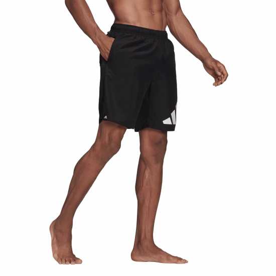 Adidas Мъжки Плувни Шорти Classic-Length Logo Swim Shorts Mens Short  Мъжки плувни шорти и клинове