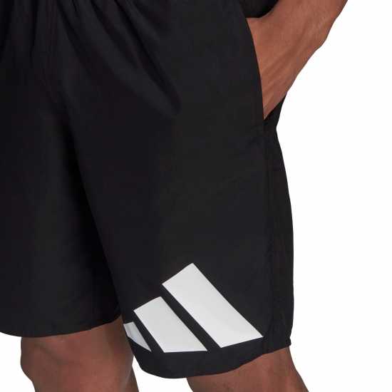 Adidas Мъжки Плувни Шорти Classic-Length Logo Swim Shorts Mens Short  Мъжки плувни шорти и клинове