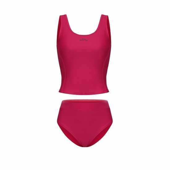 Slazenger Tankini Set Ladies Розово 