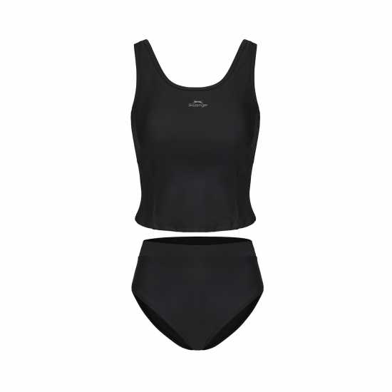 Slazenger Tankini Set Ladies Черно 