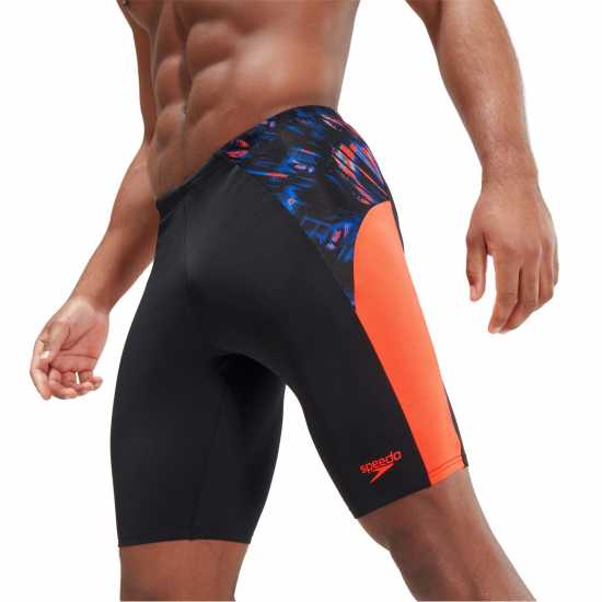 Speedo End Sp Jm V2 Sn99 Черно/Оранжево Мъжки плувни шорти и клинове