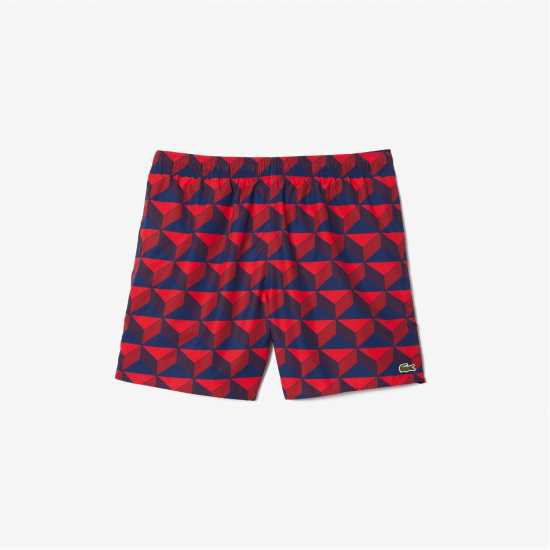 Lacoste Aop Swim Sn42 Червено IKL Swimwear Under 40