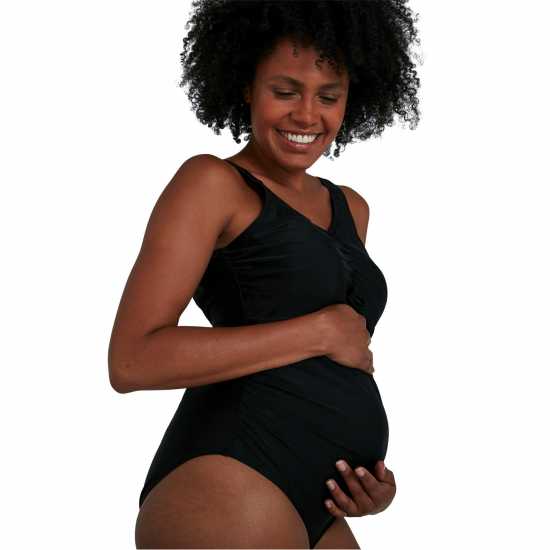 Speedo Essential U-Back Maternity Swimsuit Black  Дамски бански костюми