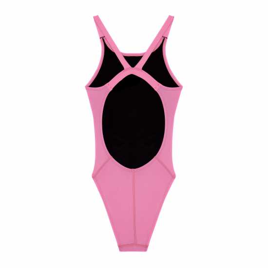 Nike Дамски Бански Костюм Fastback Swimsuit Ladies Поляризиран розов Дамски бански