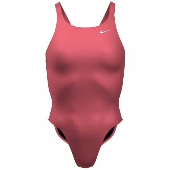 Nike Дамски Бански Костюм Fastback Swimsuit Ladies Гореща пунш Дамски бански