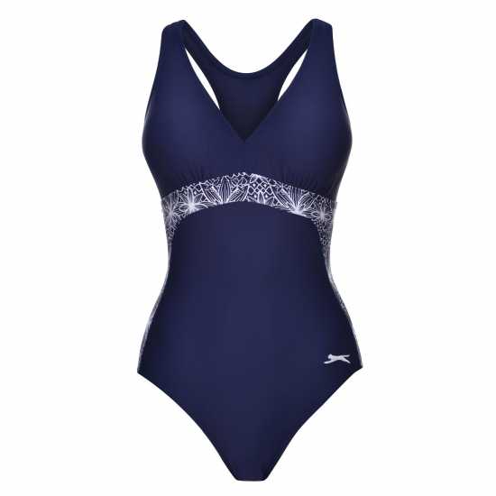 Slazenger Low V Swimming Costume Ladies  