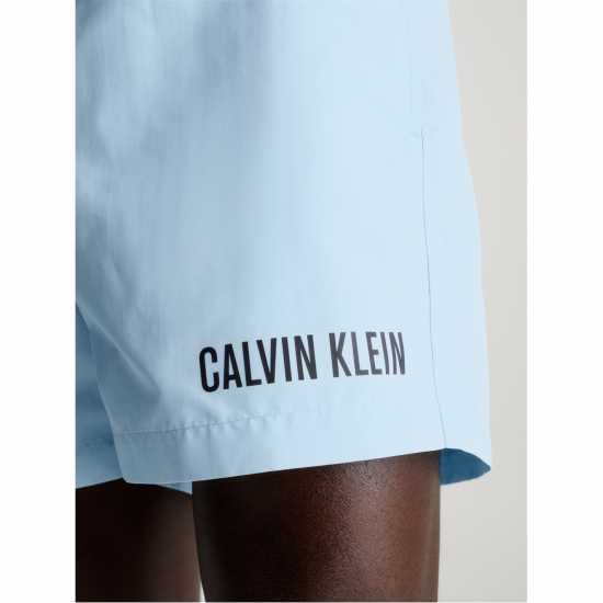 Calvin Klein Intense Power Double Waistband Swim Shorts Пудра Аква C7S 