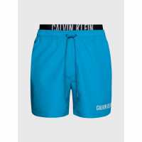 Calvin Klein Intense Power Double Waistband Swim Shorts ФайенсБлу DYO 