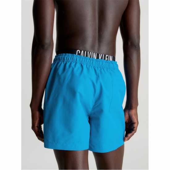 Calvin Klein Intense Power Double Waistband Swim Shorts ФайенсБлу DYO 