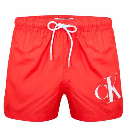 Calvin Klein Large Logo Swim Shorts Гореща Топлина XM9 