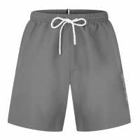 Hugo Boss Мъжки Плувни Шорти Boss Swim Shorts Mens Сиво 040 Мъжки плувни шорти и клинове