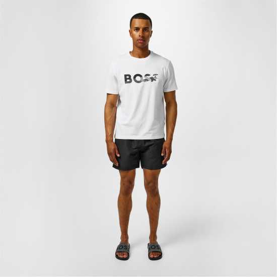 Hugo Boss Мъжки Плувни Шорти Boss Swim Shorts Mens Черно 001 Мъжки плувни шорти и клинове