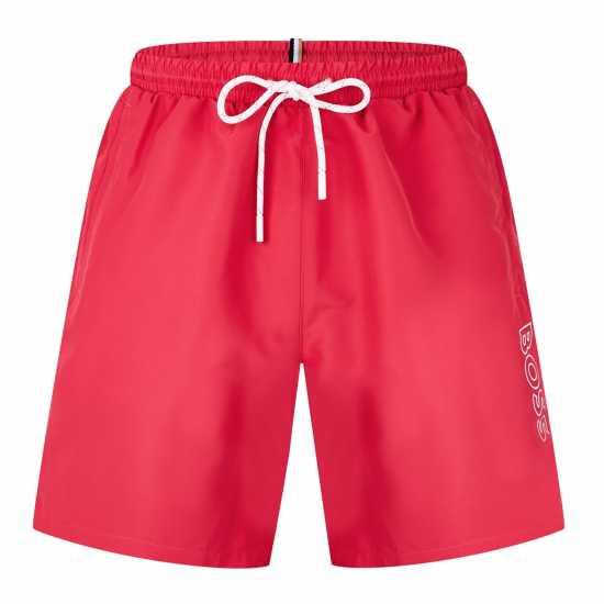 Hugo Boss Мъжки Плувни Шорти Boss Swim Shorts Mens Горещо розово 655 Мъжки къси панталони