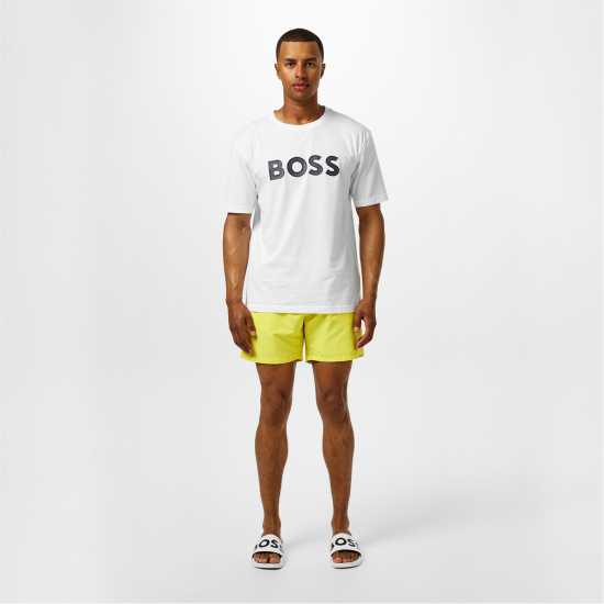 Hugo Boss Мъжки Плувни Шорти Boss Swim Shorts Mens Жълто 731 Мъжки плувни шорти и клинове