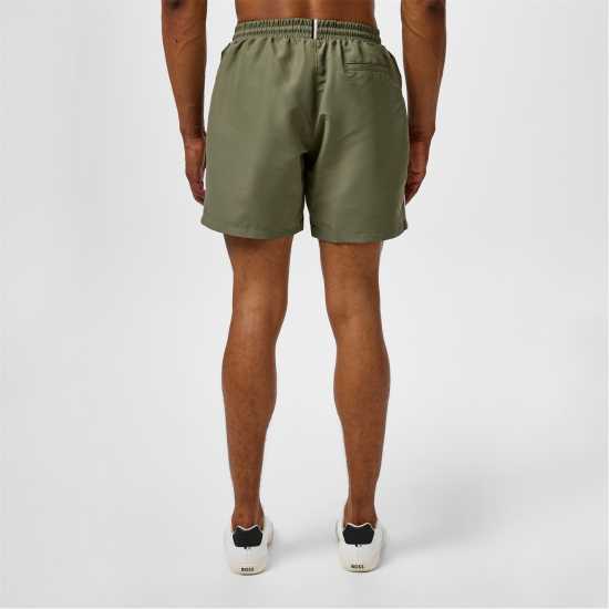 Hugo Boss Мъжки Плувни Шорти Boss Swim Shorts Mens Олива 250 Мъжки плувни шорти и клинове