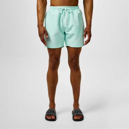 Hugo Boss Мъжки Плувни Шорти Boss Swim Shorts Mens Аква Син 356 Мъжки плувни шорти и клинове