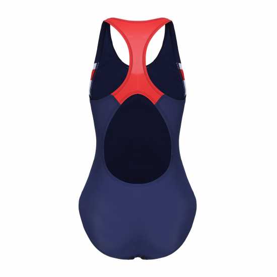 Slazenger Union Jack Racer Back Womens  Дамски бански