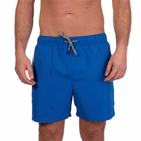 Спортни Гащета Ript Essentials Verticle Stripe Swimming Trunks Mens Кралско синьо / бяло Мъжки къси панталони