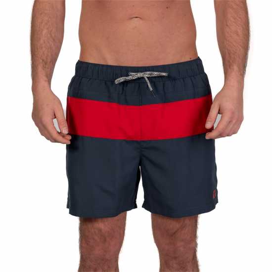 Мъжки Плувни Шорти Ript Swim Shorts Mens Морска синьо/червено Мъжки къси панталони