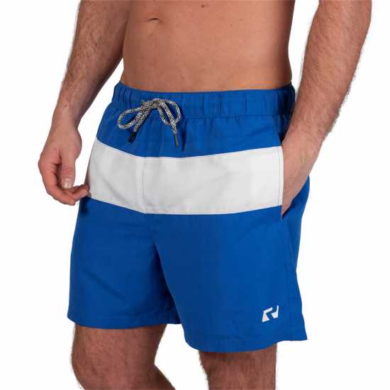 Мъжки Плувни Шорти Ript Swim Shorts Mens Царско синьо/бяло Мъжки къси панталони