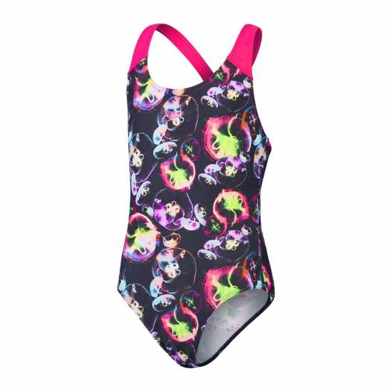 Speedo All Over Splashback Swimsuit  Детски бански и бикини