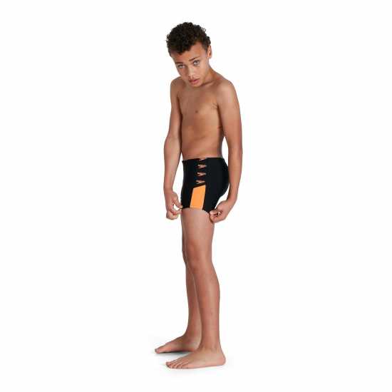 Speedo Boom Logo Splice Aquashorts Infants  Детски бански и бикини