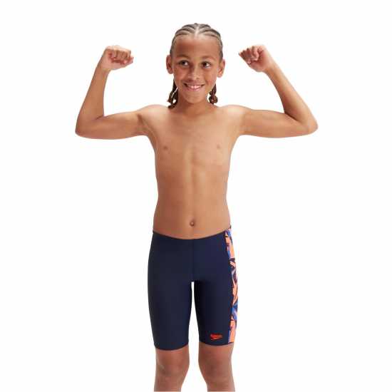 Speedo Hyperboom Panel Jammer Shorts Infants  Детски бански и бикини