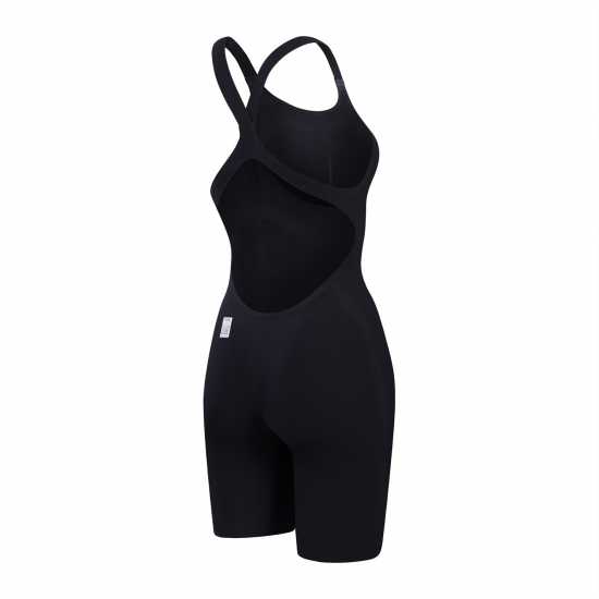 Speedo Women's Fastskin LZR Pure Valor 2.0 Openback Kneeskin Черно Дамски бански