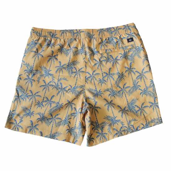 Dockers 7 Inch Swim Shorts Жълто жатка 