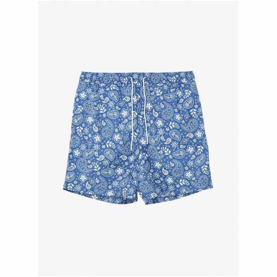 Dockers 7 Inch Swim Shorts Средновековен син 