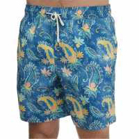 Dockers 7 Inch Swim Shorts Средновековен син 